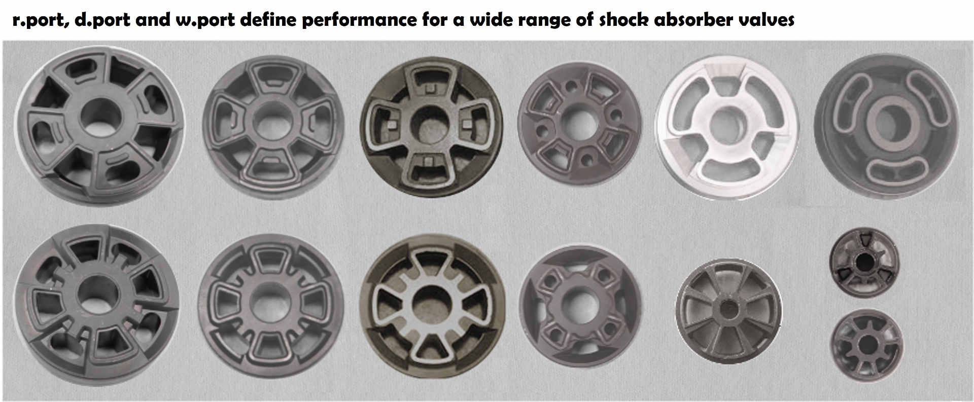 Shim ReStackor valve port measurement parameters cover a wide range of valve port configurations